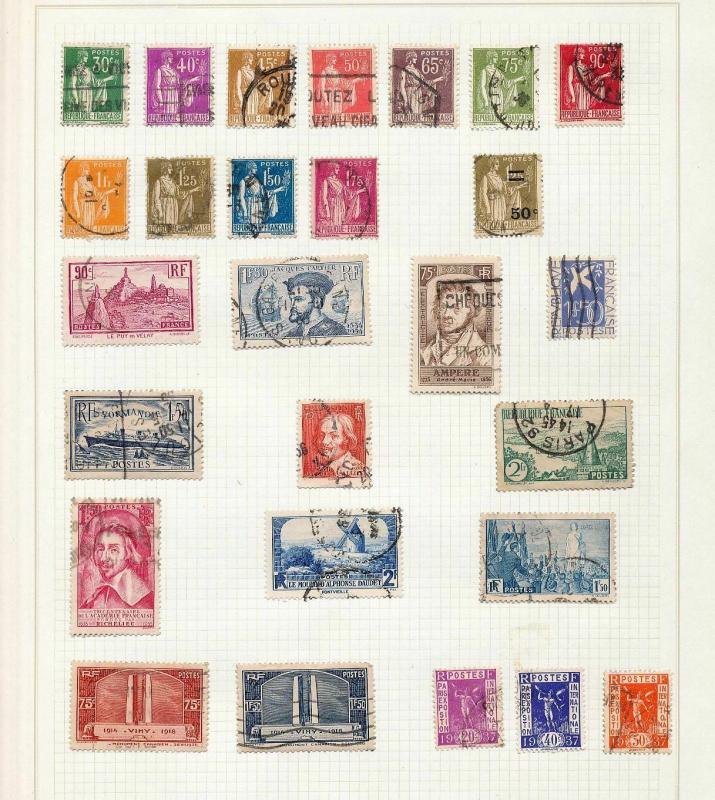 FRANCE Early/Mid Used Collection(Appx 170 Items) (JJ853