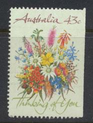 Australia SG 1231  Used imperf right margin from booklet 