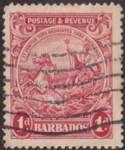 Barbados #167 Used