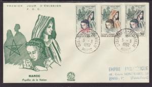 Morocco 62-64 Typed FDC