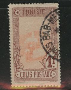 Tunis Tunisia Scott Q8 used parcel post 1906 