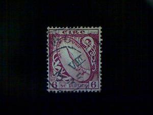 Ireland (Éire), Scott #73, used(o), 1922, 6p, Sword of Light, red violet