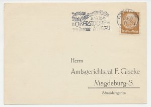 Card / Postmark Germany 1935 Winter sports Championships