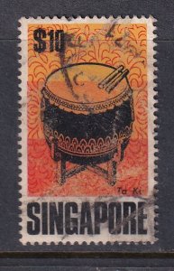 Singapore 1968 Sc 111 Taku Drum Used