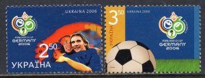 240 - Ukraine 2006 - Football World Cup - Germany - MNH Set