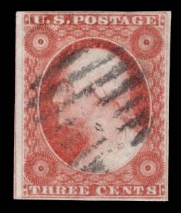 MOMEN: US STAMPS #11 USED PSE GRADED CERT VF-80 LOT #87439