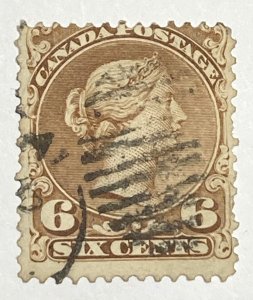 CANADA 1869 #27 Large Queen Issue - Used