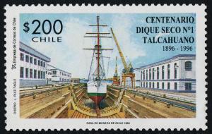 Chile 1169 MNH Ship Dry Dock, Talcahuano