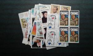 US Postage Lot of 100 20c stamps. Face $20.00. Selling for $16.75 FREE SHIPPING