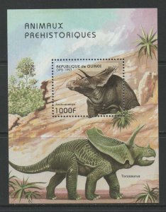 Thematic Stamps Others - GUINEA REPUB 1997 PREHISTORIC MS mint