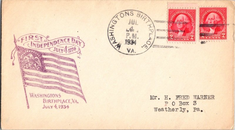 United States, Virginia, Washington Bicentennial