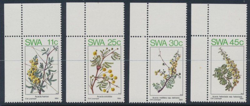 South West Africa 1984 Spring Flowers Sc 532-535 Mint Not Hinged (**)