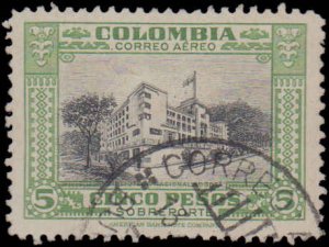 Colombia #C121-C133, Complete Set(13), 1941, Used