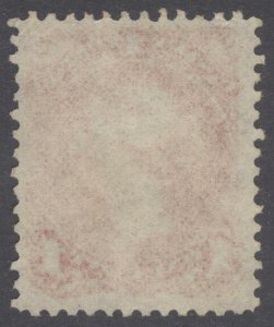 Canada 1868 1c Red Brown Thin Paper Perf 12 SG 47 Scott 17b UN Cat £650($845)