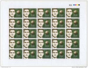 URUGUAY mnh stamp Sheet SOCCER Michel #2675