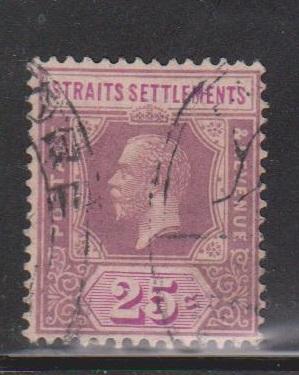 STRAITS SETTLEMENTS Scott # 194 Used - KGV Definitive