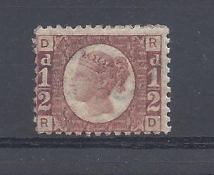 Great Britain 1870 Scott 58 Plt 3 unused  scv $225.00 less 80%=$45.00