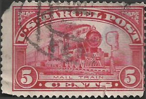 # Q5 Used Major Fault MAIL TRAIN AND BAG ON RACK