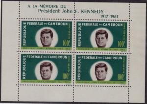 CAMEROUN MNH Scott # C52 John F. Kennedy (1 Sheet) (2)