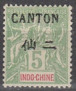 France Canton #18  Unused  CV $4.25  (A8965)