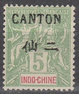 France Canton #18  Unused  CV $4.25  (A8965)