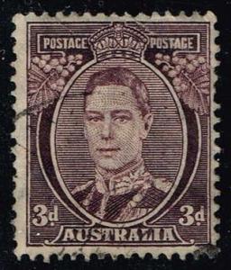 Australia #183A King George VI; Used (0.30)