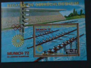 EQUATORIAL GUINEA- OLYMPIC GAMES-MUNICH'72 CTO-S/S VF-WE SHIP TO WORLDWIDE