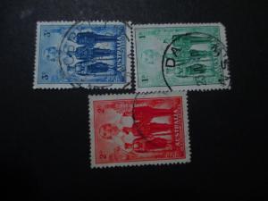 Australia #184-86 Used - WDWPhilatelic 