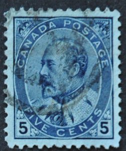 DYNAMITE Stamps: Canada Scott #91 – USED