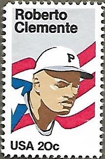 United States #2097 20c Roberto Clemente MNG (1984)