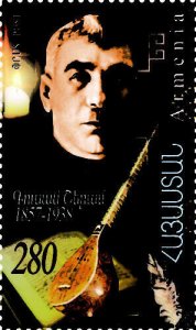 Armenia MNH** 2007 Sc 757 Mi 616 Musician Gusan Sheram composer song singing