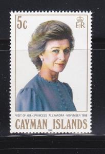 Cayman Islands 602 MNH Princess Alexandria (B)