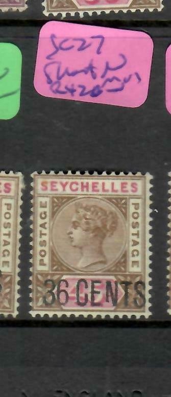 SEYCHELLES  (P2605B)  QV    36C/45C   SG  27   SHORT N   MOG