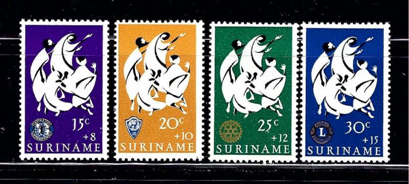 Surinam B123-26 MNH 1966 issues