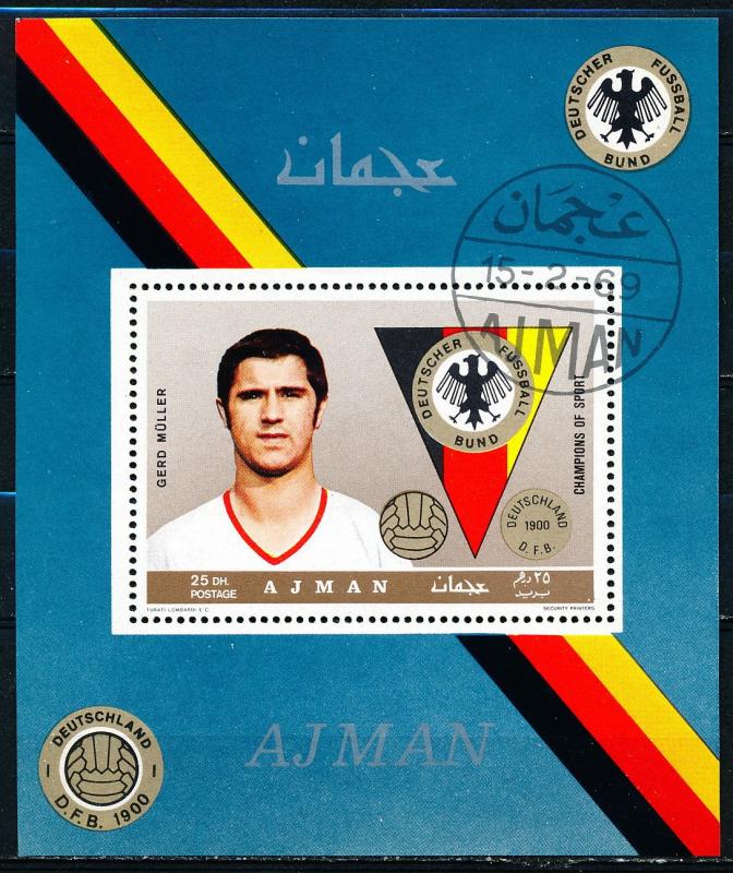 Ajman Mi366 Souvenir Sheet CTO