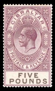 MOMEN: GIBRALTAR SG #108 1925-32 MINT OG NH £1,600++ LOT #66358