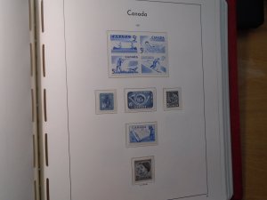 Canada  #  365-68/ 370-74 MNH