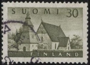 Finland 336 (used) 30m founding of Lahti, gray ol (1956)