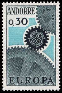Andorra - French Administration - Scott 174 - Mint-Never-Hinged