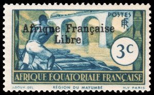 French Equatorial Africa #135  MNH - Stamps of 1937-40 Overprinted (1941)