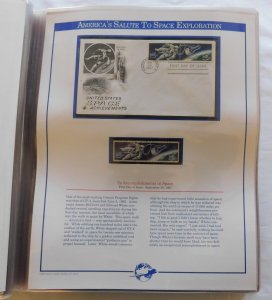America's Salute to Space Exploration, Fleetwood First Day Covers w/ Min...