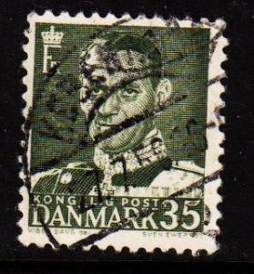 Denmark -  #322 Frederick IX - Used