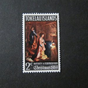 Tokelau 1969 Sc 20 Christmas Religion set MNH