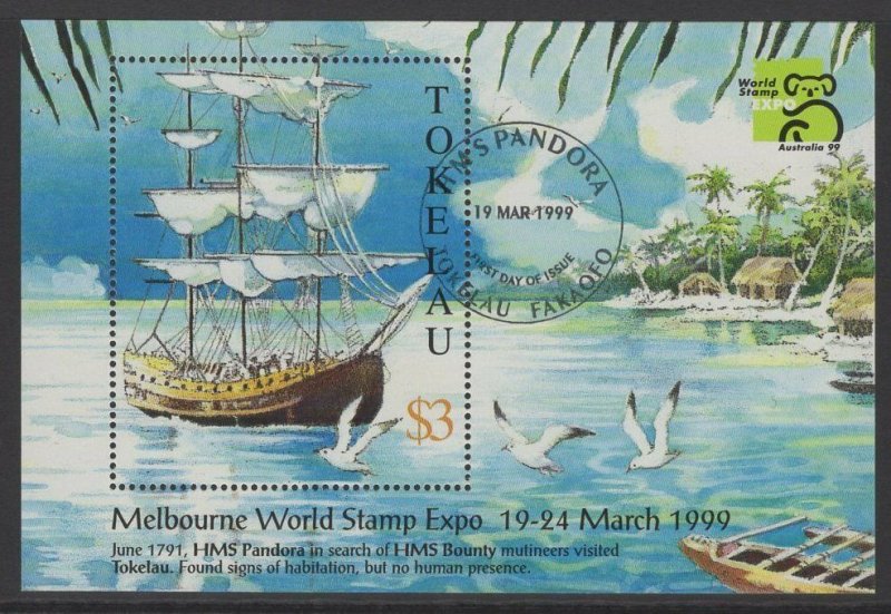 TOKELAU ISLANDS SGMS288 1999 AUSTRALIA 99 FINE USED