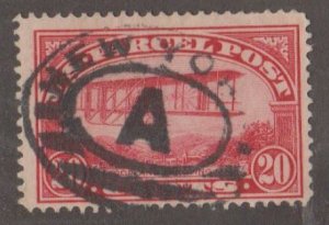 U.S. Scott #Q8 Aeroplane Carrying Mail - Parcel Post Stamp - Used Single