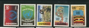 Uganda #474-8 MNH