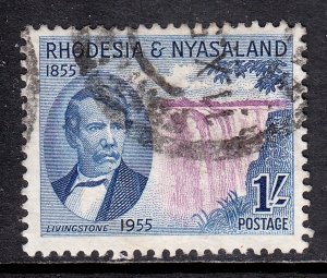 Rhodesia and Nyasaland - Scott #157 - Used - Pencil/rev. - SCV $0.75