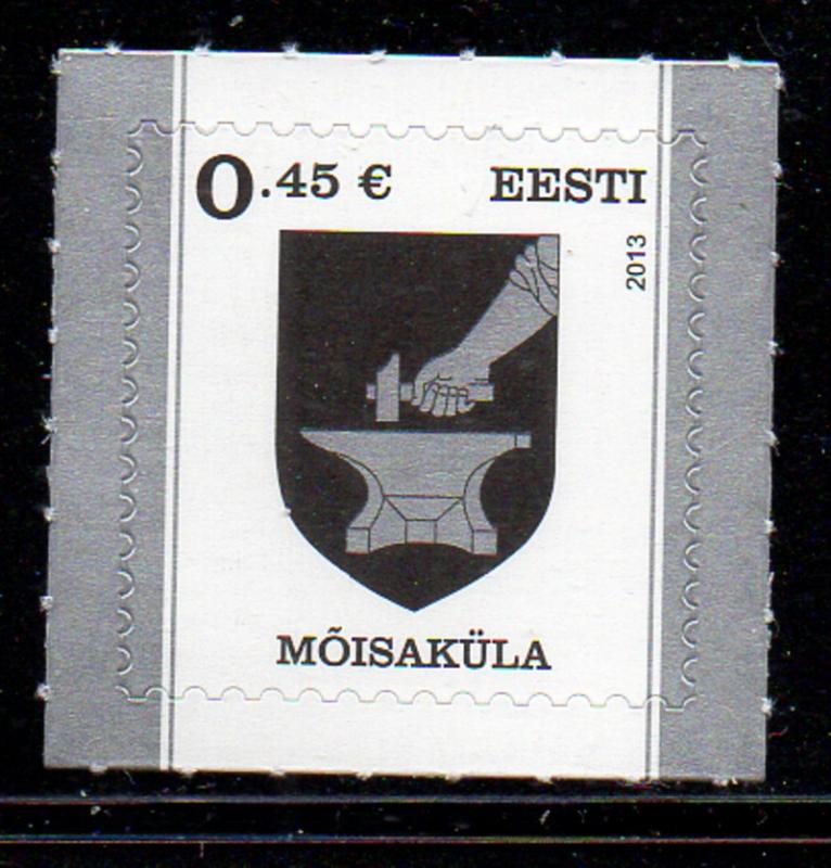 Estonia Sc 740 2013 Arms Moisakula stamp mint NH