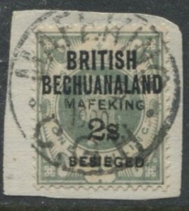 1900 MAFEKING BESIEGED 2/- on 1/- British Bechuanaland (SG16)