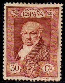 Spain - #393 Francisco de Goya - Unused NG